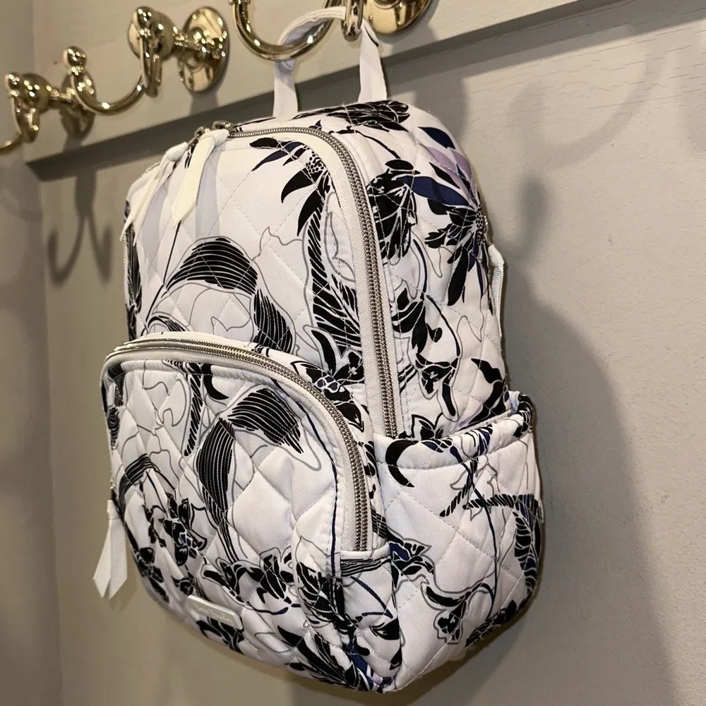 Vera Bradley Twilight Garden Small Backpack in Performance Twill